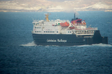 Calmac Ferry on it's way to Coll