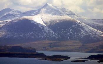 Ben More in the snow