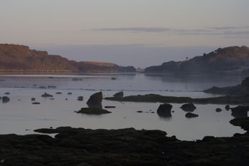 Early morning on Loch Cuin