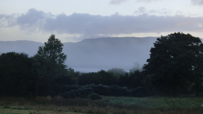 Mist over Loch Cuin 6am