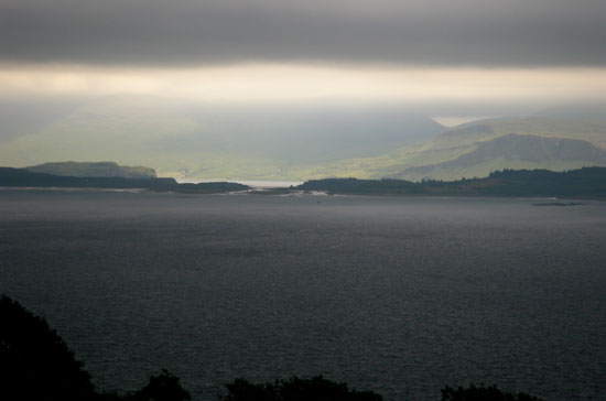 Storm Brewing over Ulva
                                      Ferry